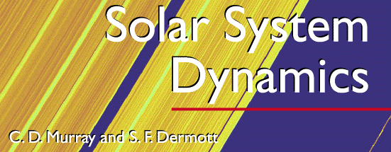 Solar System Dynamics by Carl D. Murray and Stanley F. Dermott